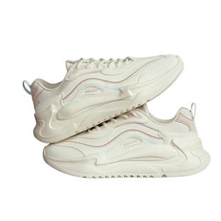 乔丹女鞋减震跑步鞋2025冬季新款运动鞋软底增高通勤休闲鞋轻质鞋