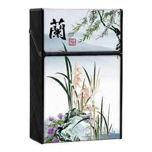 烟盒男士专用2025新款便携式国潮粗烟20支软硬包通用防潮保护壳