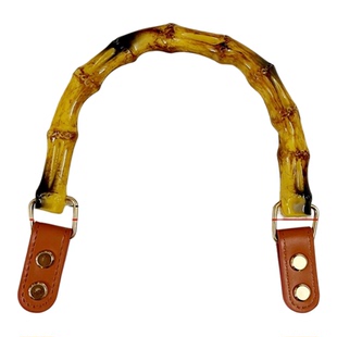 藤条编织包提手DIY手工包包配件竹节手提手柄把手皮带子手挽包带