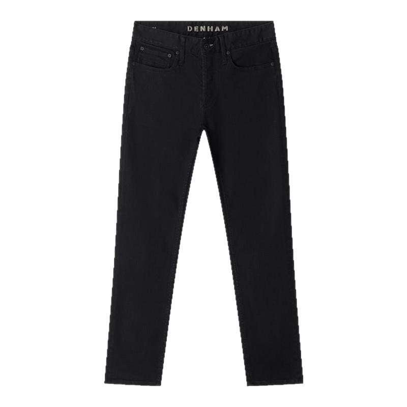 DENHAM2025年秋季意大利Candiani紧身黑色牛仔裤男BOLT CB30