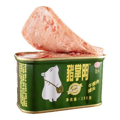 猪掌门多口味即食午餐肉罐头