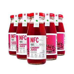 爱樱维NFC樱桃果汁100%鲜生榨车厘子饮料水果原汁盒装饮品非橙汁