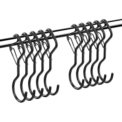 【防风不掉】加粗不锈钢S型挂钩