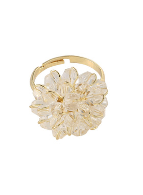 花迹高级感精致花朵戒指女