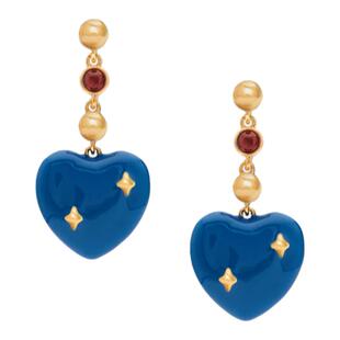 【38节礼物】oups张小婉同款泰晤士堤岸耳环爱心s925银耳饰女原创