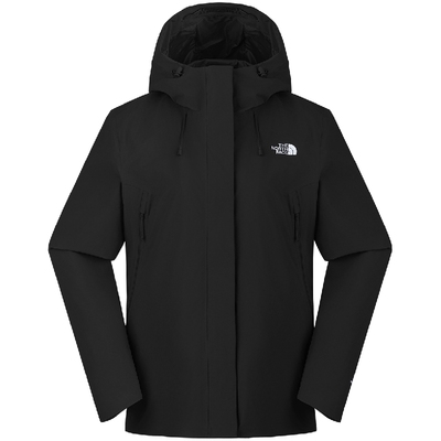 北面女防风防泼水软壳夹克