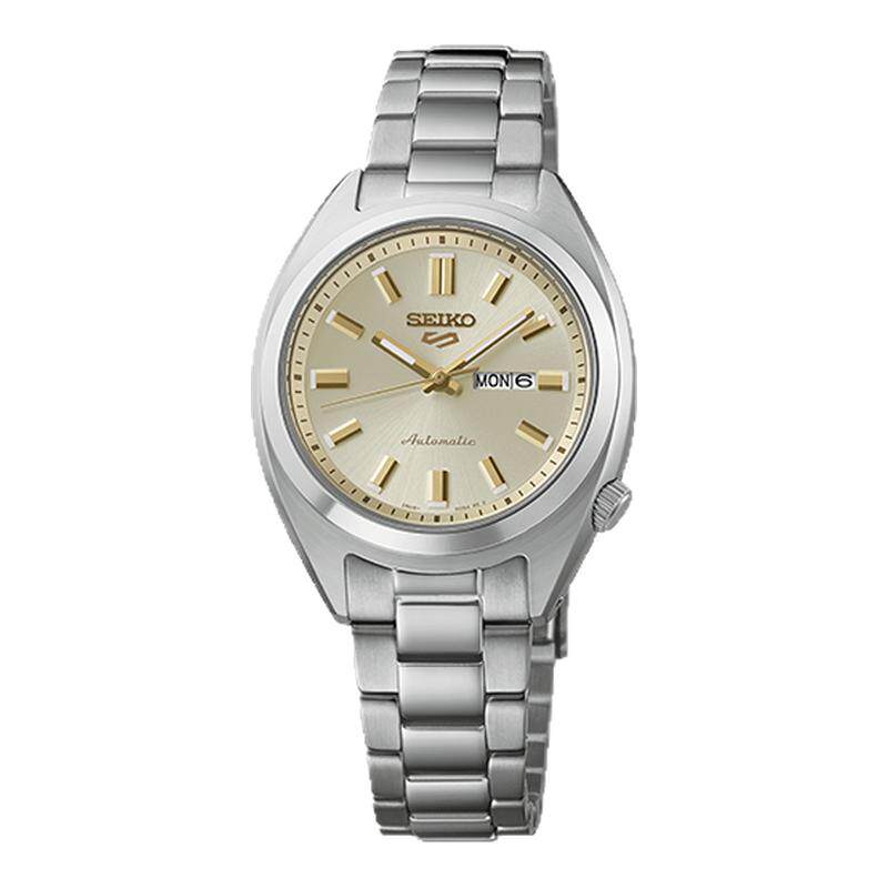 【新品】SEIKO精工5号女款手表时尚复古休闲多色自动机械防水腕表