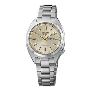 【新品】SEIKO精工5号女款手表时尚复古休闲多色自动机械防水腕表