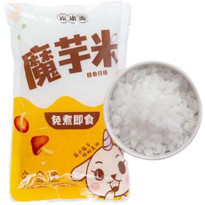 魔芋米免煮0脂肪低卡代餐速食