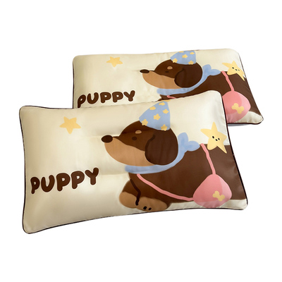 天丝儿童枕套水洗机洗