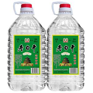 衡水衡记老白干60度高度白酒5L*2桶装散装白酒纯粮食酒泡药酒
