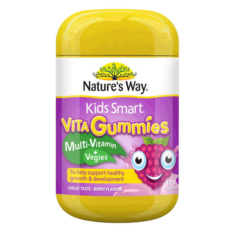 Nature's Way澳洲佳思敏儿童维生素CB族复合果蔬软糖