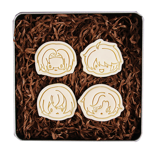 未定事件簿Q版周边饼干模具左然陆景和莫奕夏彦diy烘焙工具