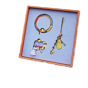 马年灵隐三宝礼盒套装手串送闺蜜生日礼物女生高级感景区纪念品