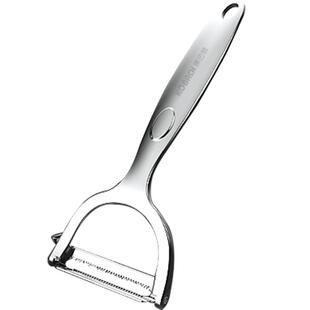 康巴赫不锈钢削皮刀刮皮器甘蔗菠萝苹果刨皮刀家用水果神器瓜刨