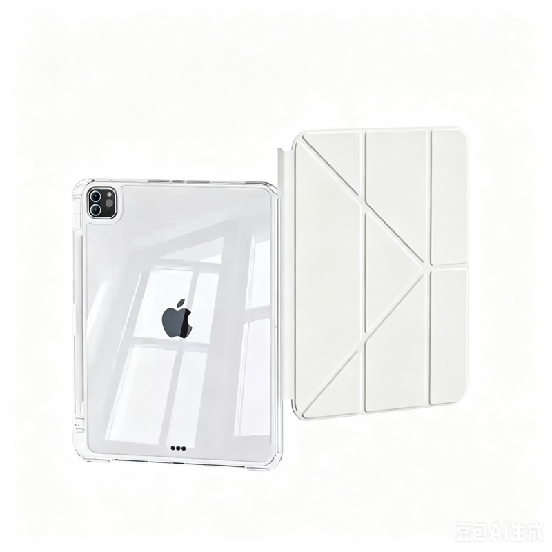 2026iPadair8保护壳抽拉拆分2025新款Air7保护套air6滑轨54全透明y型旋转苹果air13寸平板pro
