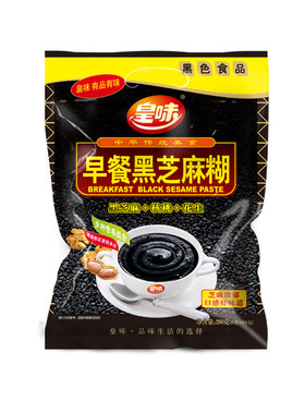 皇味营养早餐即冲黑芝麻糊袋装