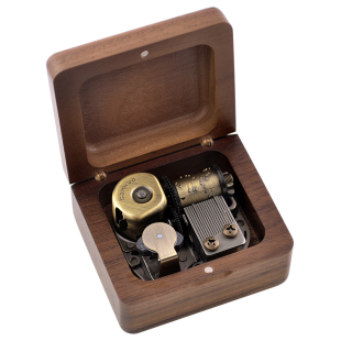 定制穿越时空的思念木质音乐盒sankyo八音盒女孩女生儿童生日礼物