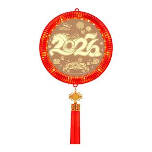 新年装饰彩灯2026马年春节氛围灯饰过年发光挂件布置客厅窗户挂灯