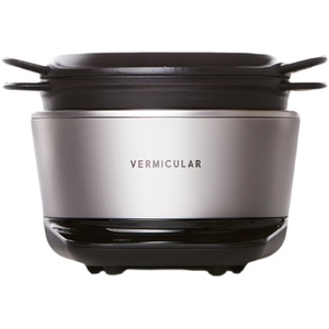 VERMICULAR唯米乐日本进口多功能电子锅珐琅铸铁电饭煲锅蒸汽涂层