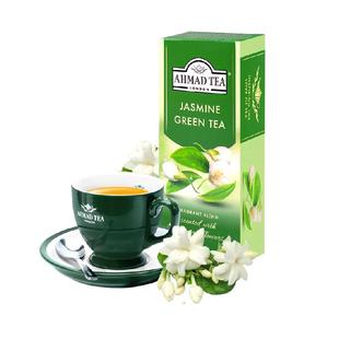 英国AHMAD TEA亚曼进口茶叶浓香型茉莉花茶绿茶袋泡茶包