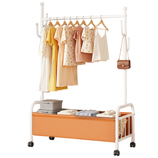 衣架落地卧室挂衣架家用室内移动多功能置物晾衣架阳台收纳衣帽架