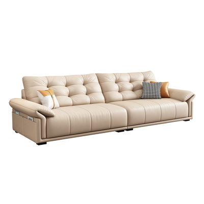 【政府补贴】云朵真皮沙发客厅