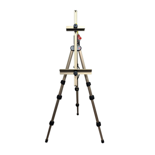 荷尔拜因画架WL113铝制三段式伸缩可调便携写生画架有背袋三脚架