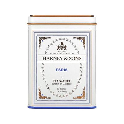 香港直发Harney Sons哈尼桑尔丝进口英式早餐红茶茶包20包/40g