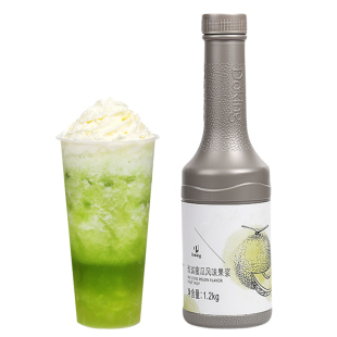 盾皇玫珑蜜瓜风味果浆密瓜原浆浓缩果汁果酱奶茶店多肉玫珑瓜专用