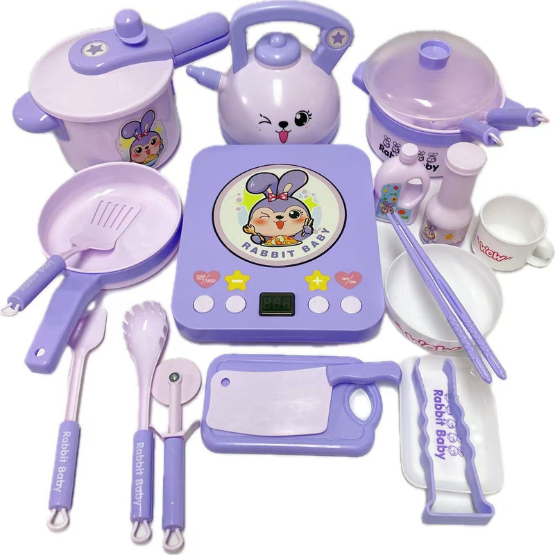 厨房过家家煮饭玩具儿童过家家玩具仿真做饭套装女孩宝宝做饭玩具