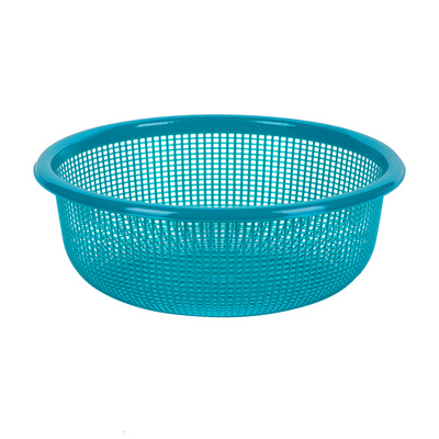 茶花洗菜盆沥水篮大号塑料菜篮家用滤水篮洗菜水果漏水篓子筐篮子