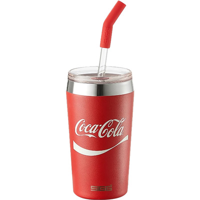 SIGG希格可口可乐联名吸管杯保温杯保冷大容量高颜值水杯450ml