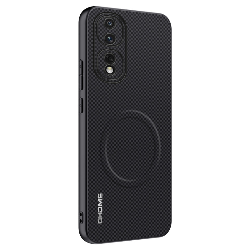 适用于华为荣耀90pro手机壳honor90pro马克纹保护套REP一AN00全包REPAN防摔ANOO格纹磁吸REPANOO新款9Opor
