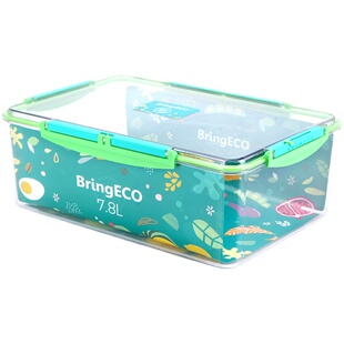 BringECO大容量食品级保鲜盒可冰箱冷冻水果盒猫咪冻干零食密封罐