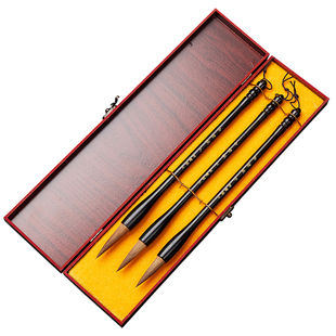 毛笔大斗笔狼毫羊毫兼毫写对联专用特大号春联提斗粗大楷初学者套装书法国画写大字福字墨水隶书行书墨汁抓笔