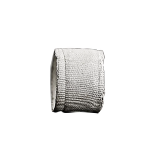 从不睡觉 暗黑先锋925银手工戒指DETAJ风格绷带戒指多款式 做旧白