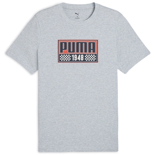 PUMA彪马男子运动休闲印花短袖T恤 MOTO SPORT TEE 688680