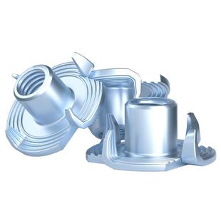 M3M4M5M6M8M10M12四爪螺母 爪形螺母音箱木板镶嵌螺帽 冷镦四爪钉