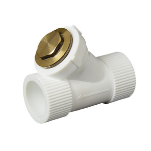 ppr过滤器管道Y型过滤暖气阀门2025324分家用水暖ppr冷热水管配件