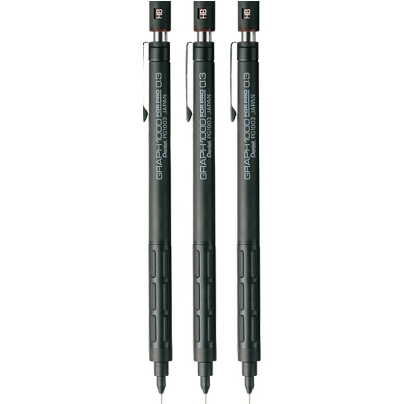 日本PENTEL派通PG1000绘图活动自动铅笔学生用0.3|0.5|0.7|0.9