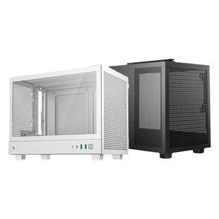九州风神CH160 小机箱ITX侧透网孔提手机箱长显卡ATX电源Type-C