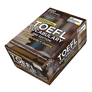 普林斯顿基础托福词汇卡片 英文原版 Essential TOEFL Vocabulary 英语单词卡片 英文版 原版进口英文书