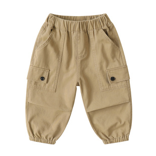 右欧儿童春秋季套装中性新款女童秋装男童棒球服外套裤子两件套