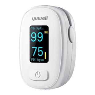 鱼跃血氧仪指夹式血氧饱和度家用指尖氧饱夹指脉氧监测仪YX306