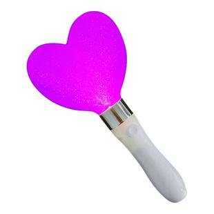 爱心荧光棒变7色LED荧光棒桃心演唱会应援手灯银光棒活动晚会气氛