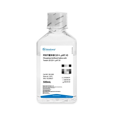 白鲨 Biosharp BL314B PBST缓冲液 10X pH7.4 500ml
