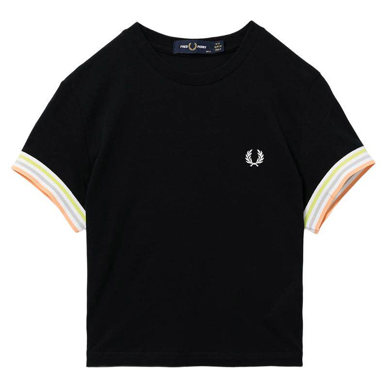 FREDPERRY合身短袖T恤时尚活力