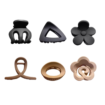 2023新款高级感半扎发磨砂发夹