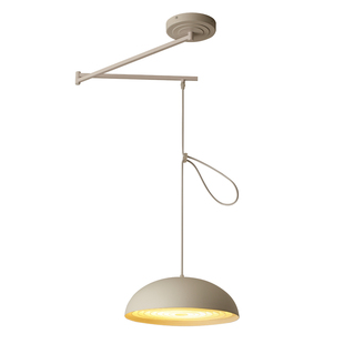 最光创意餐厅灯简约led吊灯可移位摇臂吊灯餐桌客厅2025新款灯具